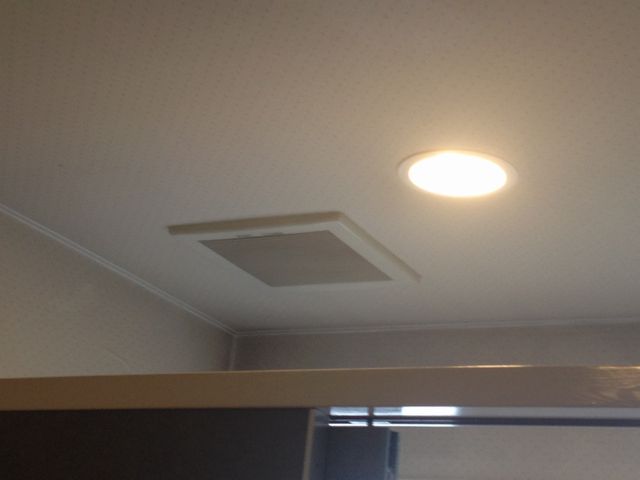 換気扇取替工事　名古屋市名東区